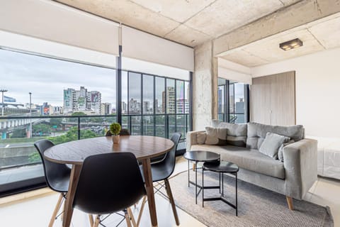 View (from property/room), Living room, Dining area