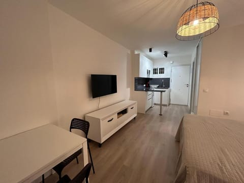 Bed, Kitchen or kitchenette, Photo of the whole room