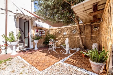 Property building, Patio