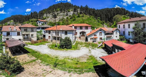 Property building, Natural landscape, Mountain view