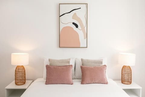 Bed, Decorative detail, Bedroom