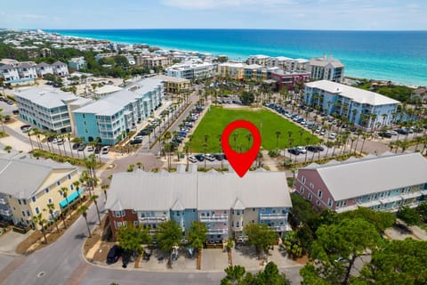 Neighbourhood, Bird's eye view, Beach, Sea view, Parking