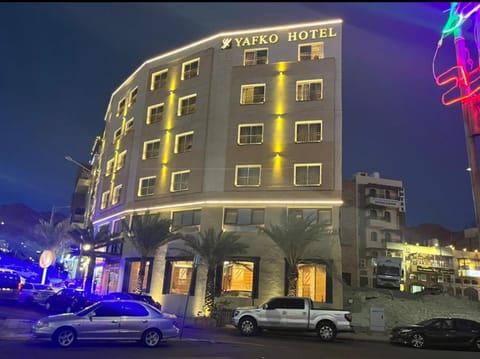 Property building, Night, City view, Location
