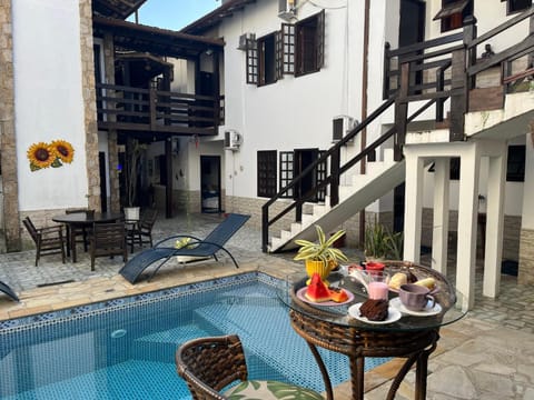 Breakfast, Inner courtyard view