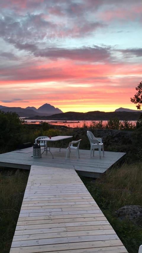 Sommerhus, Edvinstua. House in Lofoten