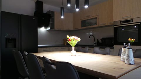 Kitchen or kitchenette, Dining area, minibar, pet friendly, stove