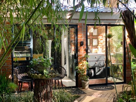 Property building, Garden view