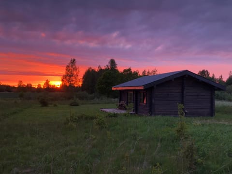 Property building, Natural landscape, Sunset