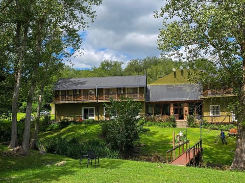 Property building, Natural landscape, Garden, Garden view