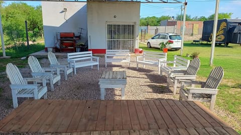 Property building, Patio