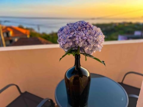 Natural landscape, Balcony/Terrace, Sea view, Sunset