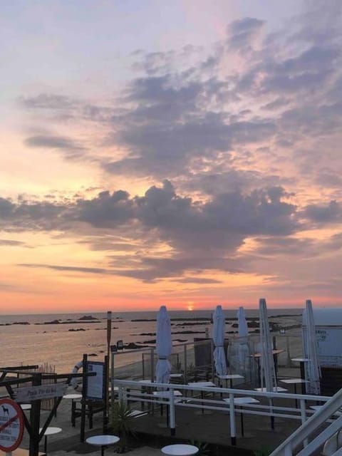 Natural landscape, Sea view, Sunset