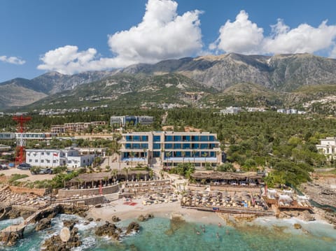 Property building, Nearby landmark, Natural landscape, Beach, Sea view