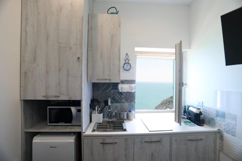 Kitchen or kitchenette, minibar