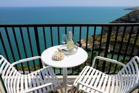 Natural landscape, View (from property/room), Balcony/Terrace, Sea view