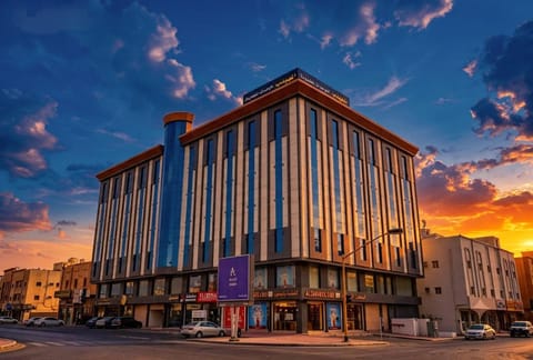Property building, Sunset