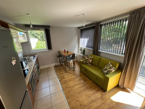 Kitchen or kitchenette, Living room