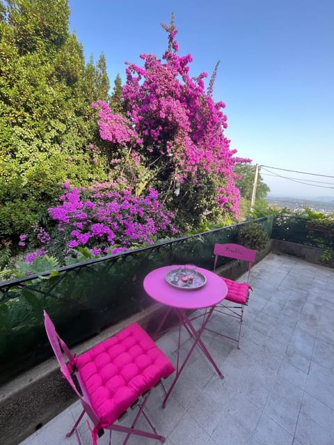 Patio, Natural landscape, Balcony/Terrace, Garden view, Sea view, sunbed
