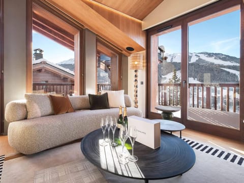 Chalet de luxe avec jacuzzi et vues panoramiques à Courchevel 1650 - FR-1-563-133 Chalet in Saint-Bon-Tarentaise