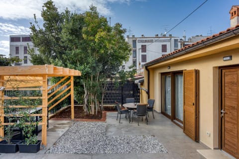 Property building, Patio