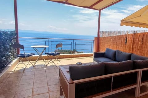 Day, Natural landscape, View (from property/room), Balcony/Terrace, Sea view