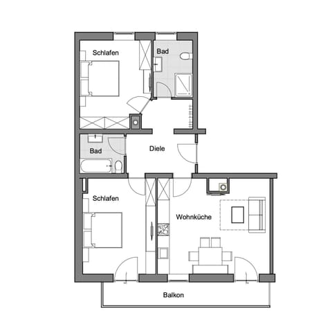 Apart Alpenrose Spiss Apartment in Canton of Grisons