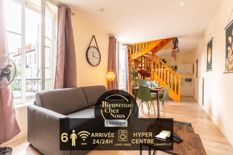 F3 Duplex lumineux Amazonia Hypercentre Lamartine 203 Apartment in Clermont-Ferrand
