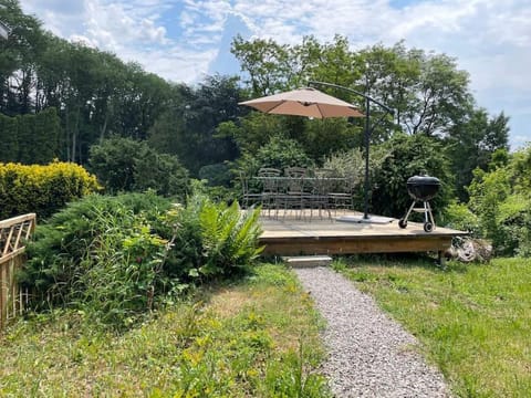Natural landscape, Garden, Garden view