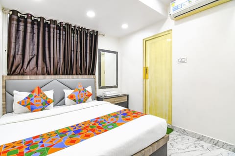 Bed, Bedroom, air conditioner