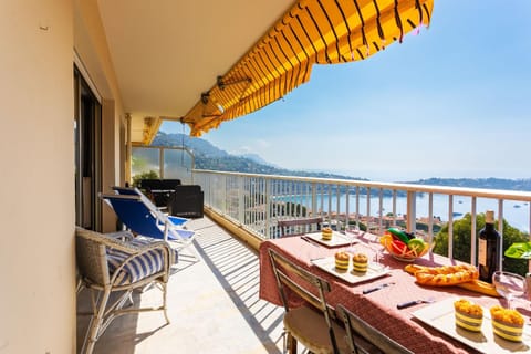 Patio, Balcony/Terrace, Dining area, Sea view