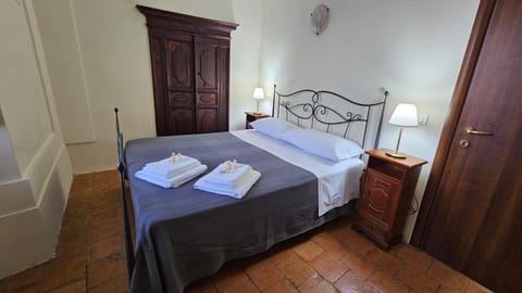 Bed, Photo of the whole room, Bedroom, towels, wardrobe