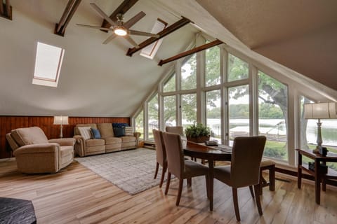 Lakefront St Marys Getaway with Boat Dock and Fire Pit House in Ohio