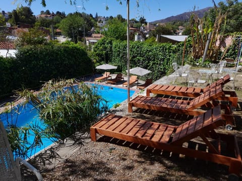 Garden, Pool view, Swimming pool, sunbed