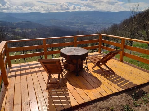 Spring, Day, Natural landscape, View (from property/room), Balcony/Terrace, Mountain view
