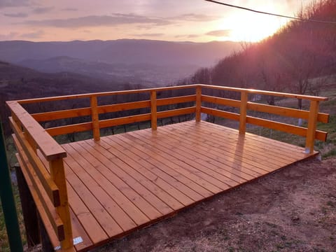 Natural landscape, Balcony/Terrace, Sunset