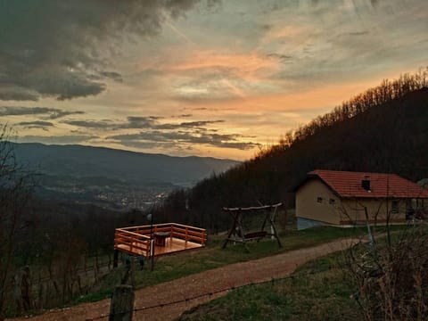 Natural landscape, Sunset