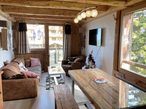 Duplex 3 chambres, style montagnard, 6 pers. - FR-1-634-90 Apartment in Avoriaz