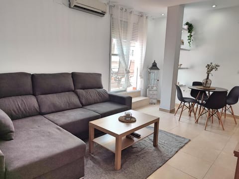 Living room, Dining area, air conditioner