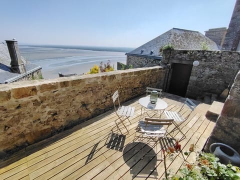 Patio, Natural landscape, View (from property/room), Balcony/Terrace, Sea view