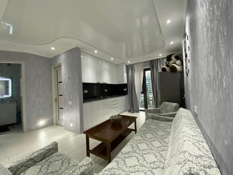 TV and multimedia, Kitchen or kitchenette, Living room, Seating area