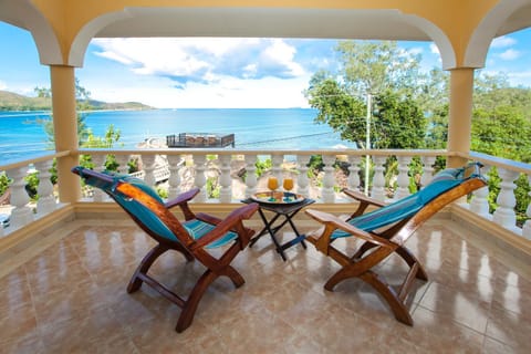 Patio, Day, Natural landscape, Summer, View (from property/room), Balcony/Terrace, Other, Seating area, Beach, On site, Garden view, Landmark view, Mountain view, Sea view, Street view, Time of day