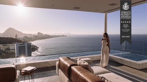Balcony/Terrace, Living room, Beach, Pool view, Swimming pool, Sunrise