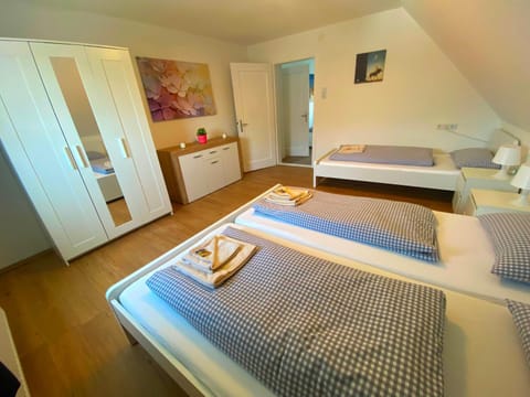 Bed, Photo of the whole room, Bedroom, towels, wardrobe