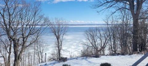 Natural landscape, Winter, Lake view, River view