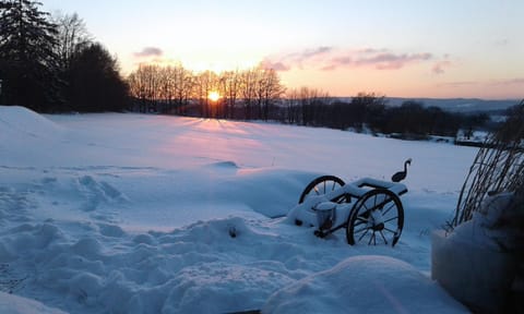 Natural landscape, Sunset