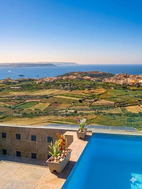 Natural landscape, Pool view, Sea view, Swimming pool
