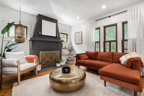 Living room, flat iron