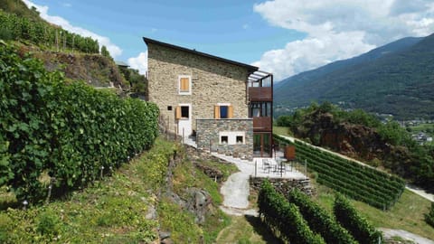Property building, Natural landscape, Mountain view