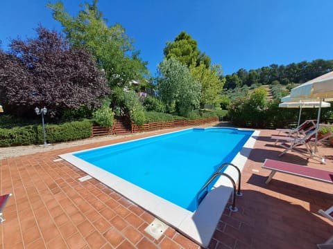 Pool view, Swimming pool, sunbed