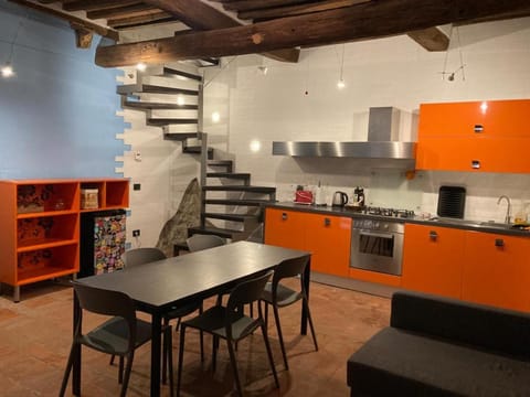 Living room, Dining area, dishwasher, stove
